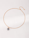 Tiger Eye's Ball Necklace