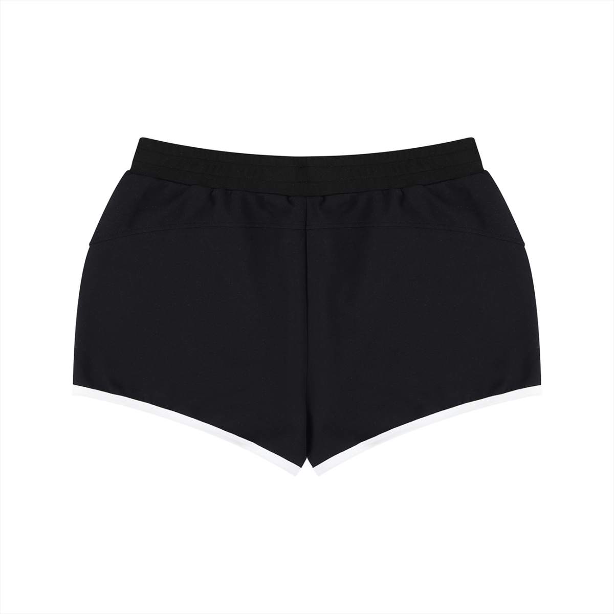 Women's Retro Contrast Binding Shorts