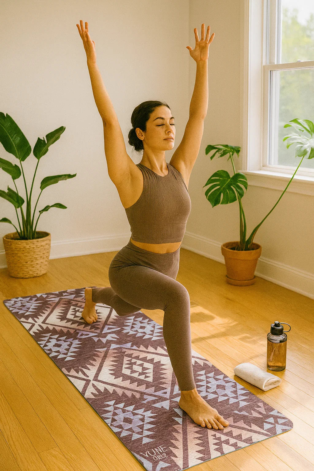 Jerome Ghost Yoga Mat – 6mm Eco-Friendly, Non-Slip & Reversible | Yune Yoga