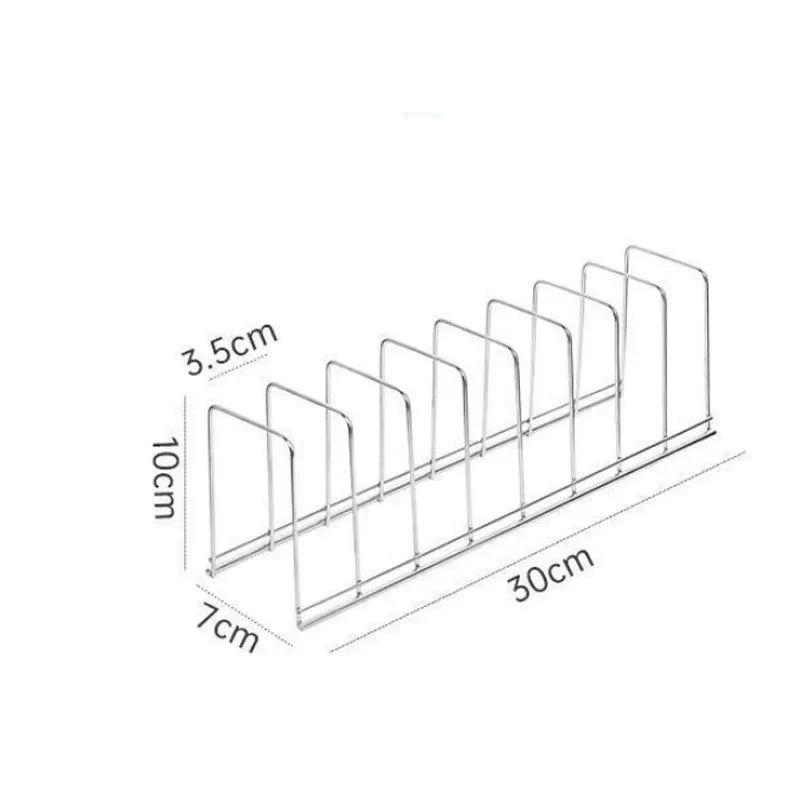 Stainless Steel Kitchen Bowl Organizer Rack