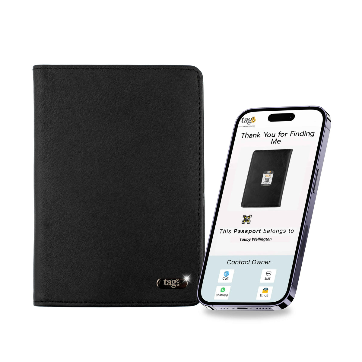 Genuine Leather Passport Case
