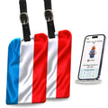 Smart Bag Security Tag - Luxembourg  [Pack 2]