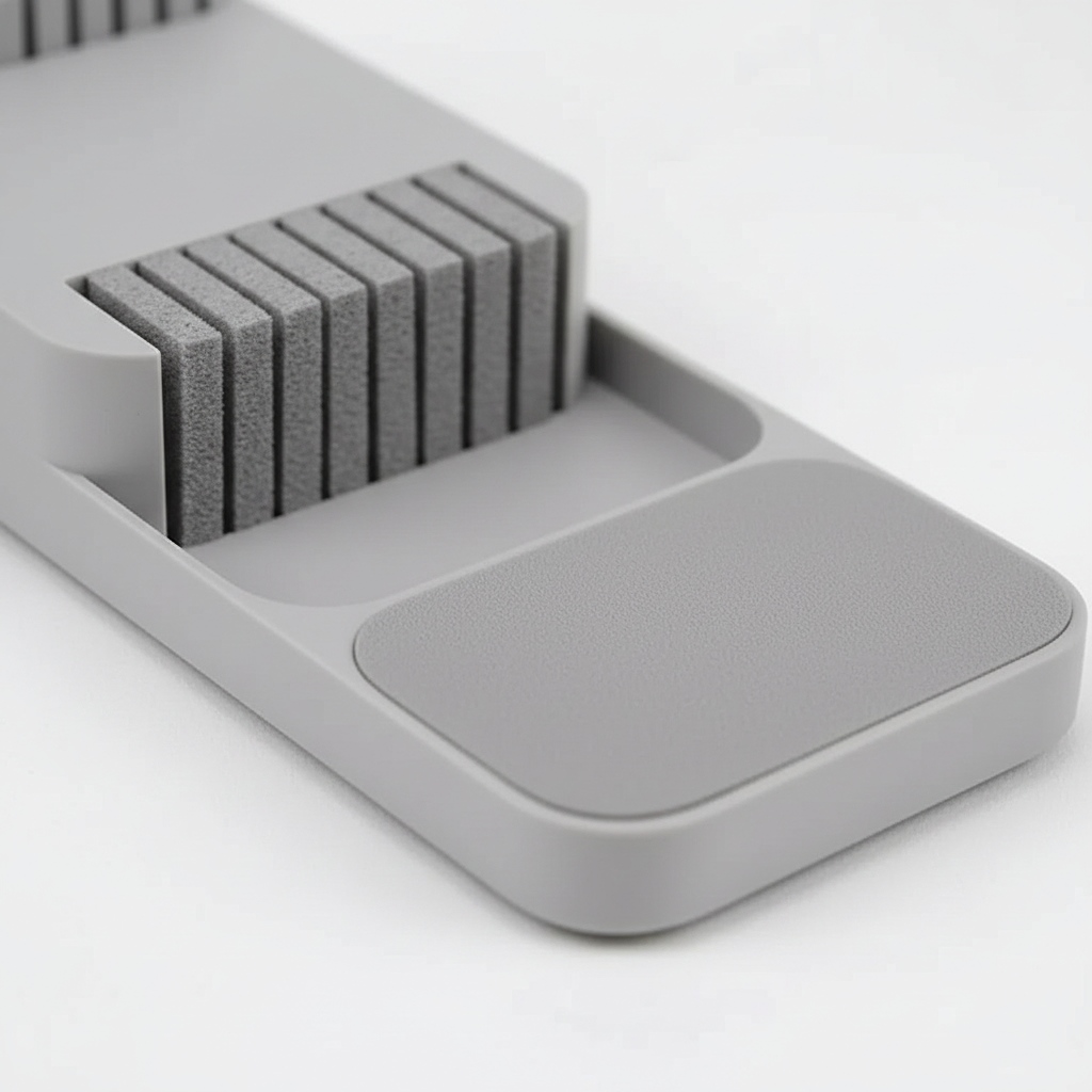 Drawer Knife Storage Box | In-Drawer Knife Organizer & Cutlery Holder for Kitchen