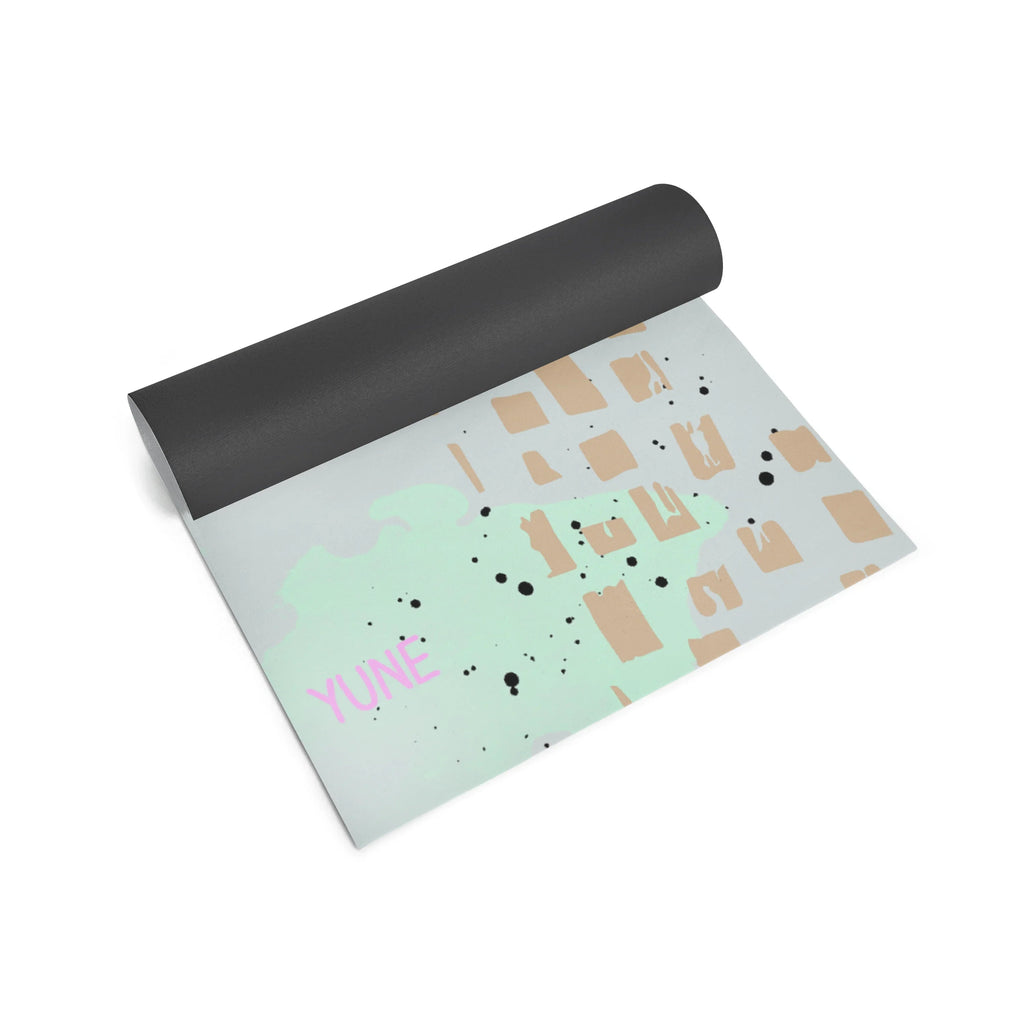Yoga Mat | 6mm Thick | Multicolor | Non-Slip | Eco Friendly | Yune Yoga | Hemlock