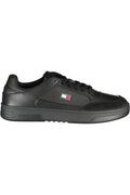TOMMY HILFIGER MEN'S BLACK SPORTS SHOES