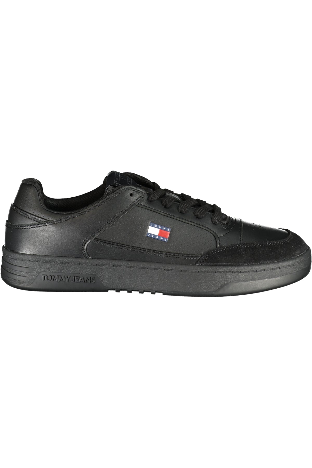 TOMMY HILFIGER MEN'S BLACK SPORTS SHOES
