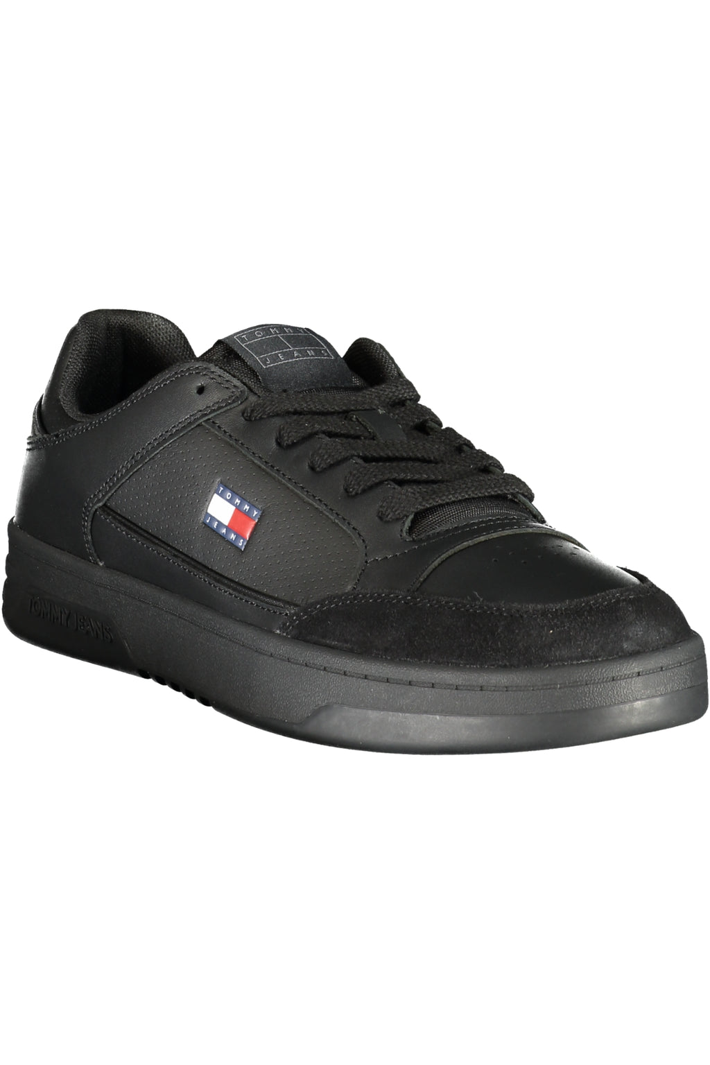 TOMMY HILFIGER MEN'S BLACK SPORTS SHOES