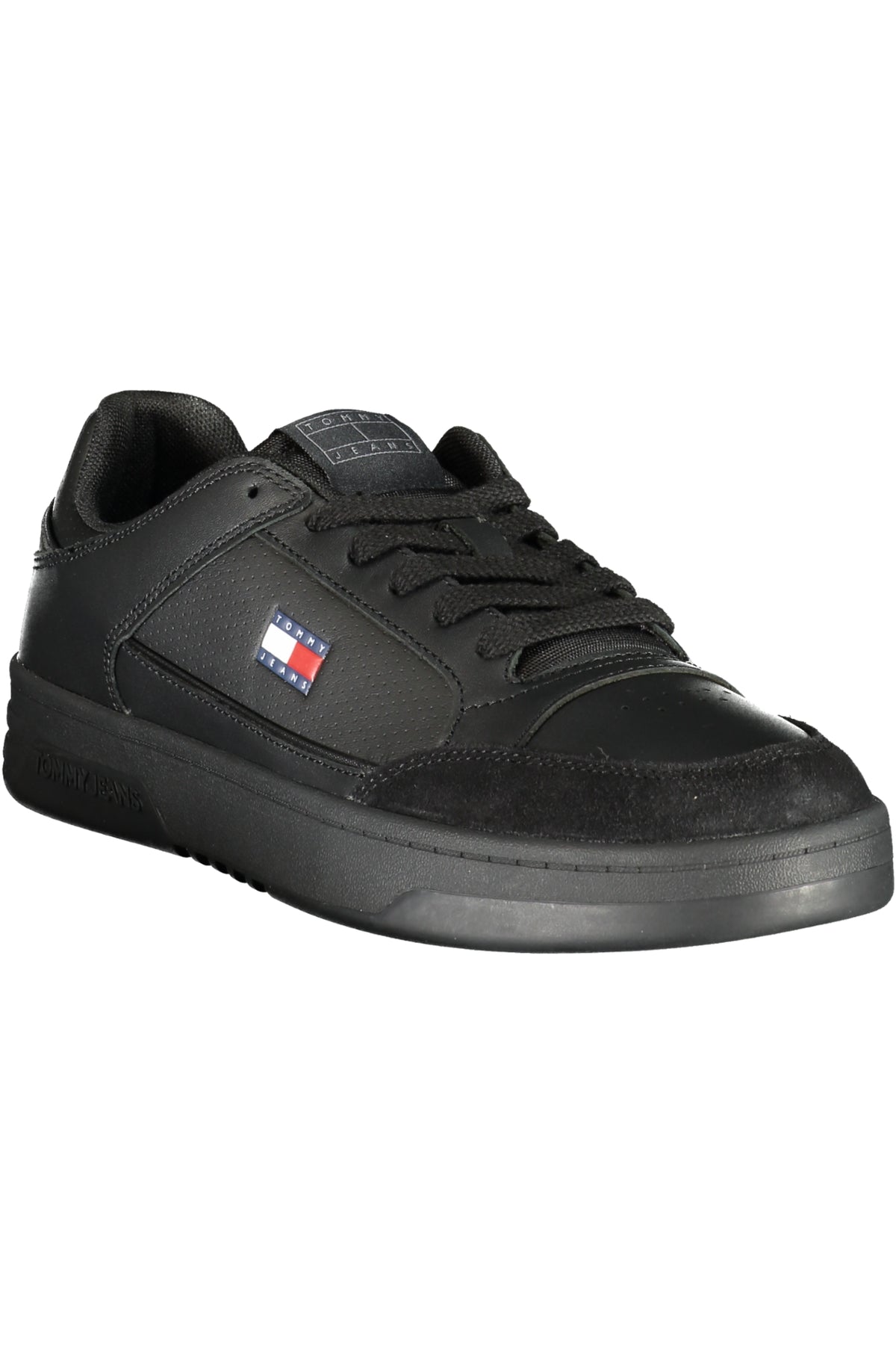 TOMMY HILFIGER MEN'S BLACK SPORTS SHOES