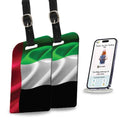 Smart Bag Security Tag - UAE Flag [Pack 2]