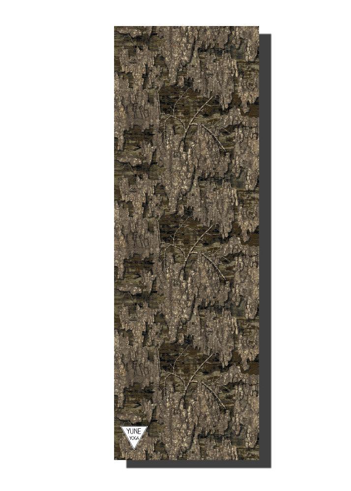 Realtree x Yune Yoga Timber Camo Yoga Mat – Eco-Friendly, Non-Slip 6mm PER Mat for All Levels